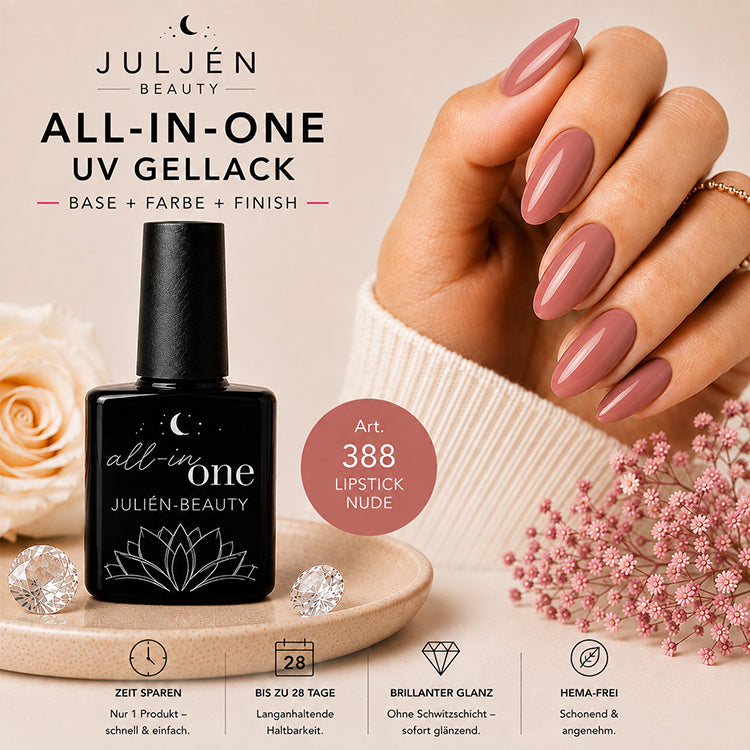 All-in-One UV Gellack – lipstick Warm Nude