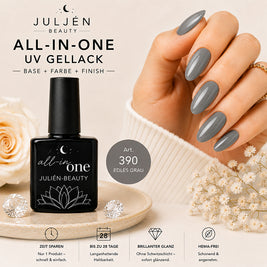 All-in-One UV Gellack – edles Stone Grey